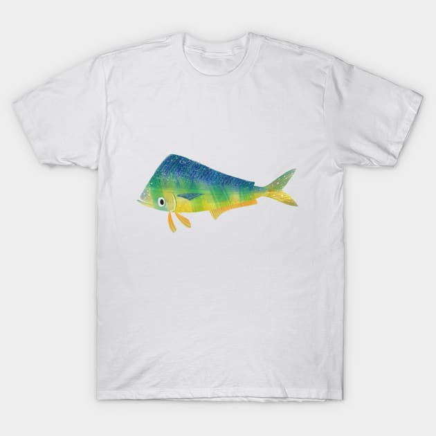 Mahi Mahi T-Shirt by tarynosaurus